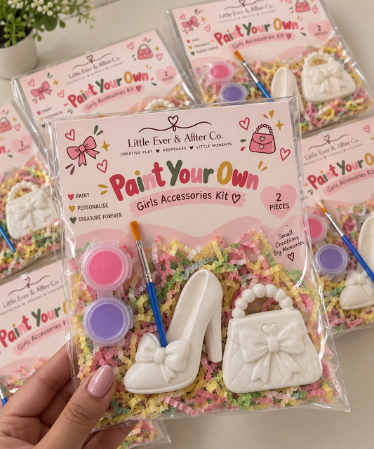 🎀 Paint Your Own – Girls Accessories Kit